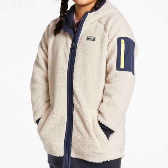 L.L. Bean Other - L.L. Bean Kid's Sherpa Fleece Long Coat NWT Size S
